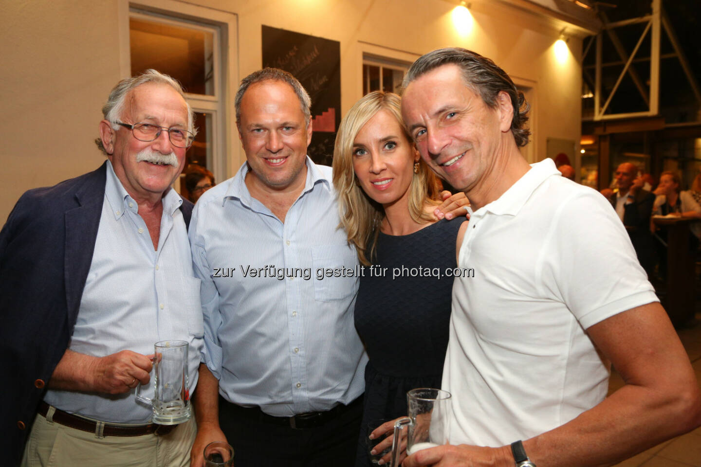 Wolfgang Mayr (ehem. APA), Richard Grasl (ORF), Nadja Bernhard (ORF) und Christian Rainer (profil)