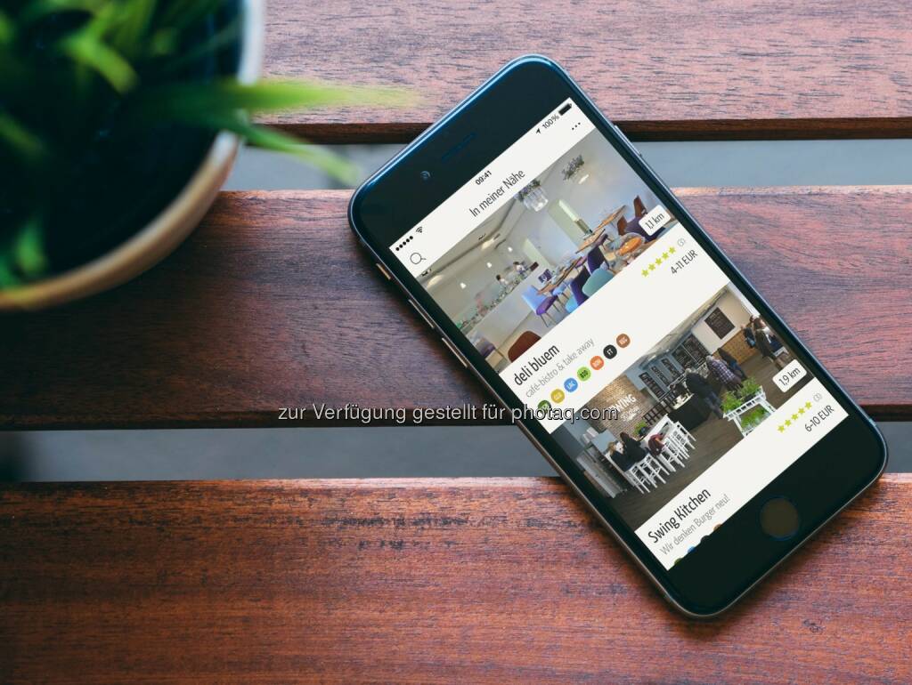 Gut Essen gehen und etwas für das Klima tun? Die neue Restaurantführer-App vanilla bean verbindet beides : Die kostenlose App des Münchner Startups Grünzeug GmbH erscheint in exklusiver Partnerschaft mit der Veganen Gesellschaft Österreich (VGÖ) und weist die größte Datenbank veganer Restaurants in Österreich auf : © Grünzeug GmbH, © Aussender (03.09.2015) 