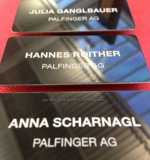 Hannes Roither, Julia Ganglbauer, Anna Scharnagl - Palfinger Messestand Börsentag München, siehe auch http://blog.palfinger.ag/ (20.03.2013) 