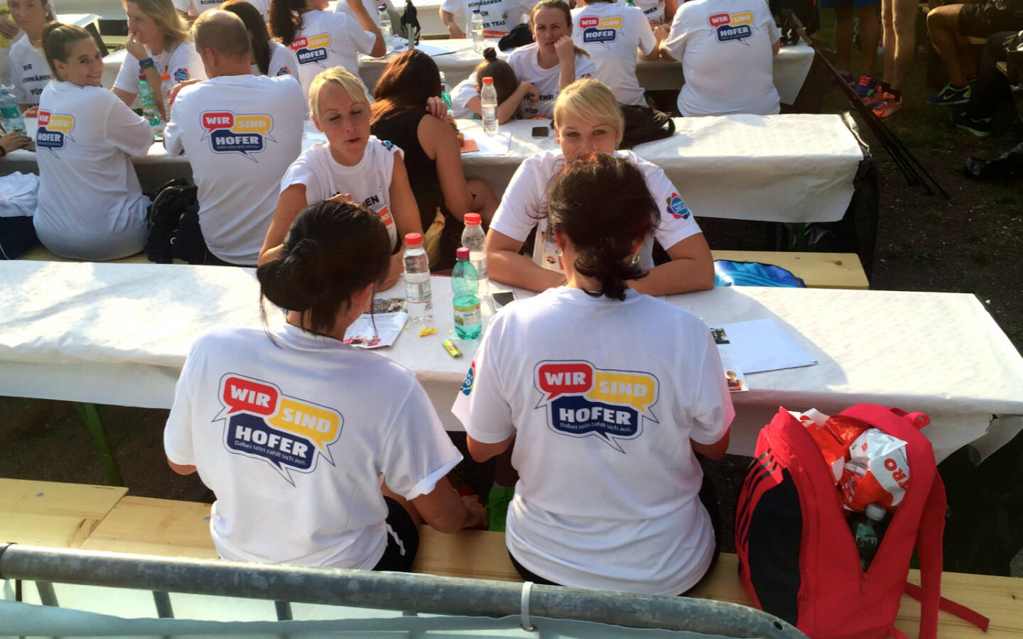 Wir sind Hofer beim Wien Energie Business Run 2015