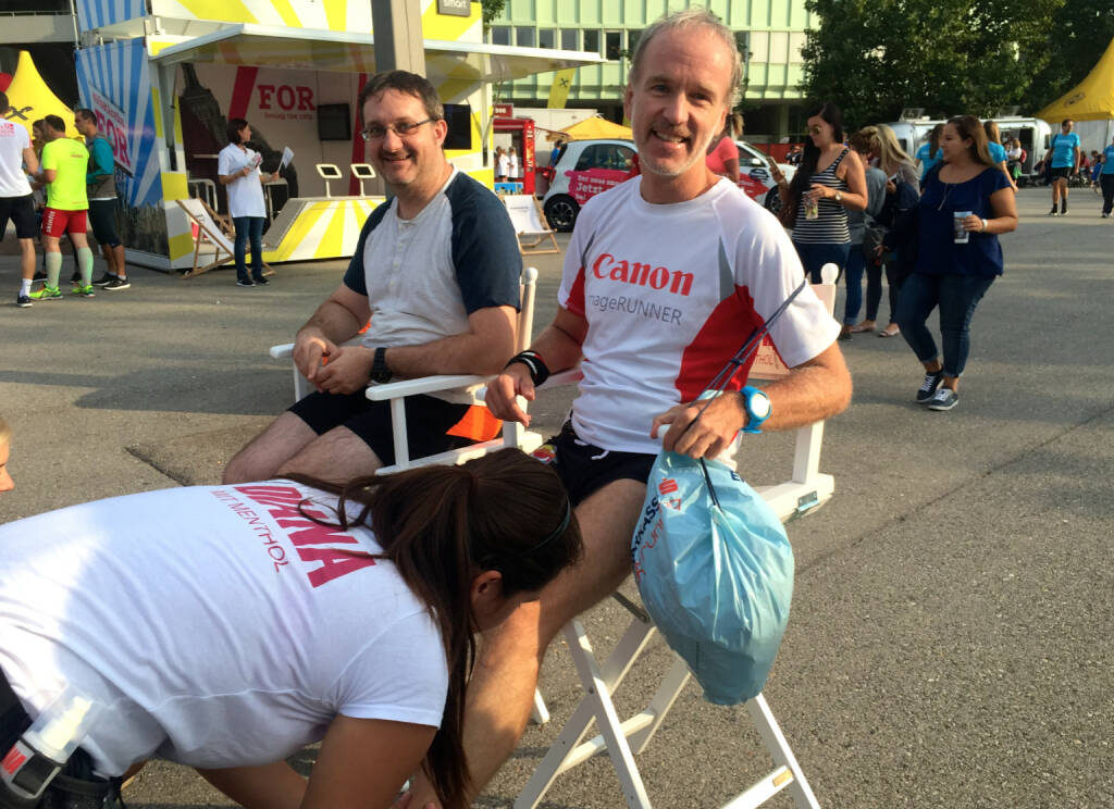 Diana mit Menthol beim Wien Energie Business Run 2015 (03.09.2015) 