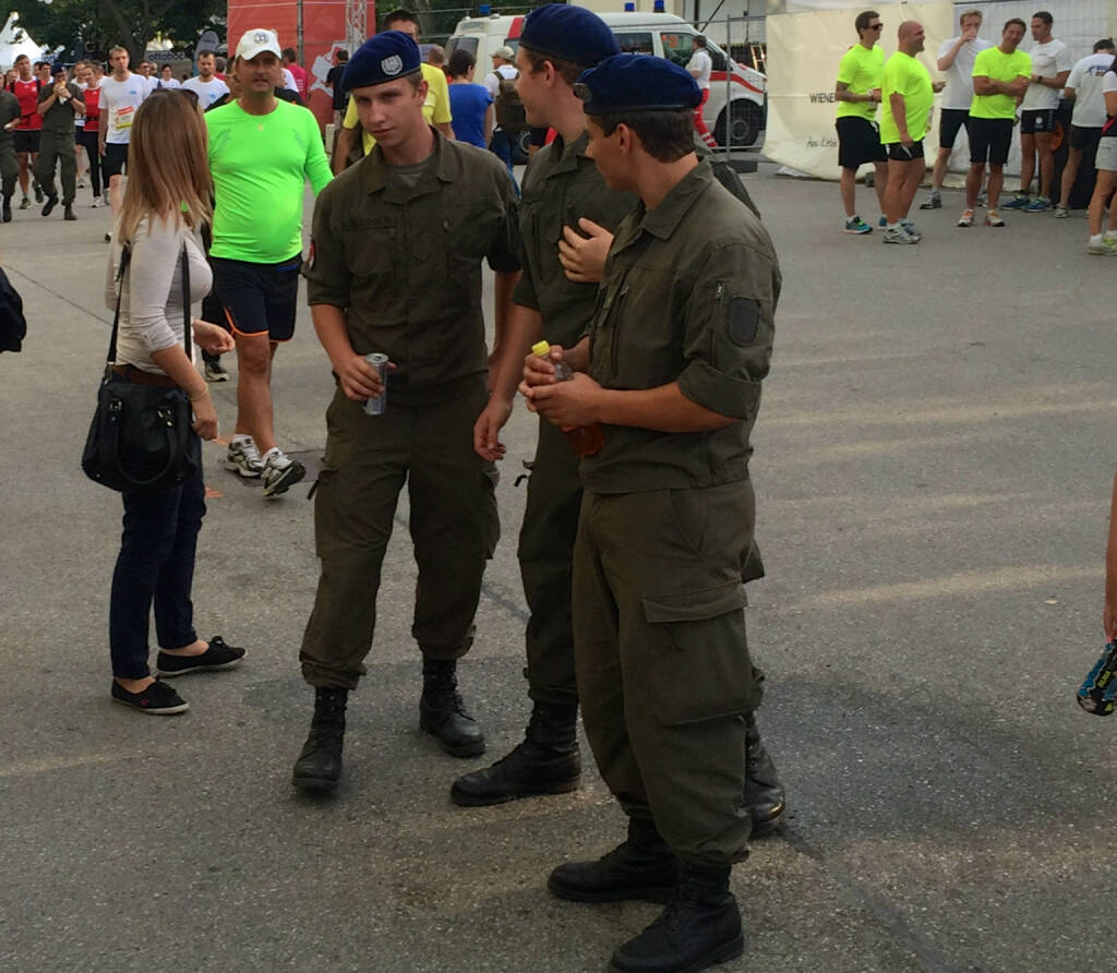 Bundesheer beim Wien Energie Business Run 2015 (03.09.2015) 