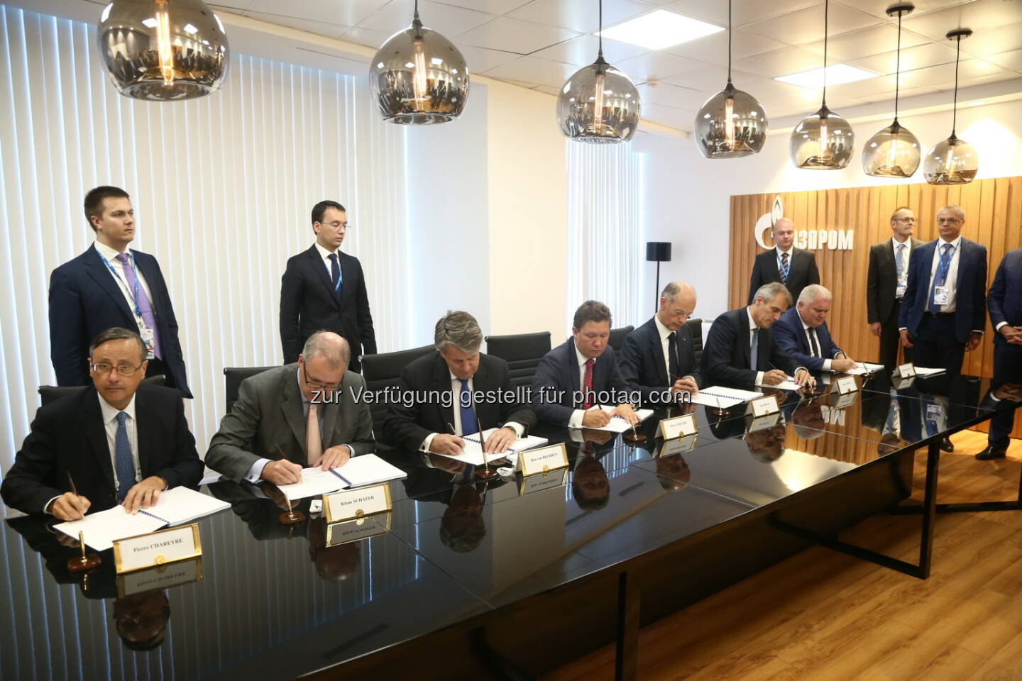 OMV : Signing of the Shareholder’s Agreement on the Nord Stream 2 project : (c) Gazprom