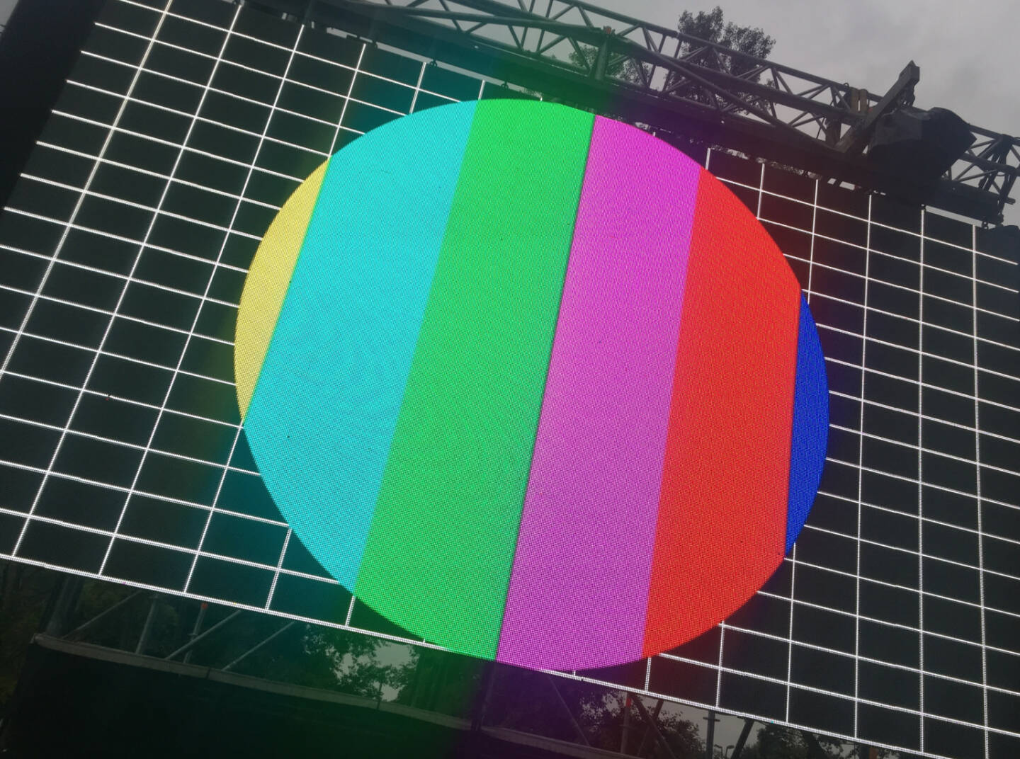 TV Fernsehen Bild Farben