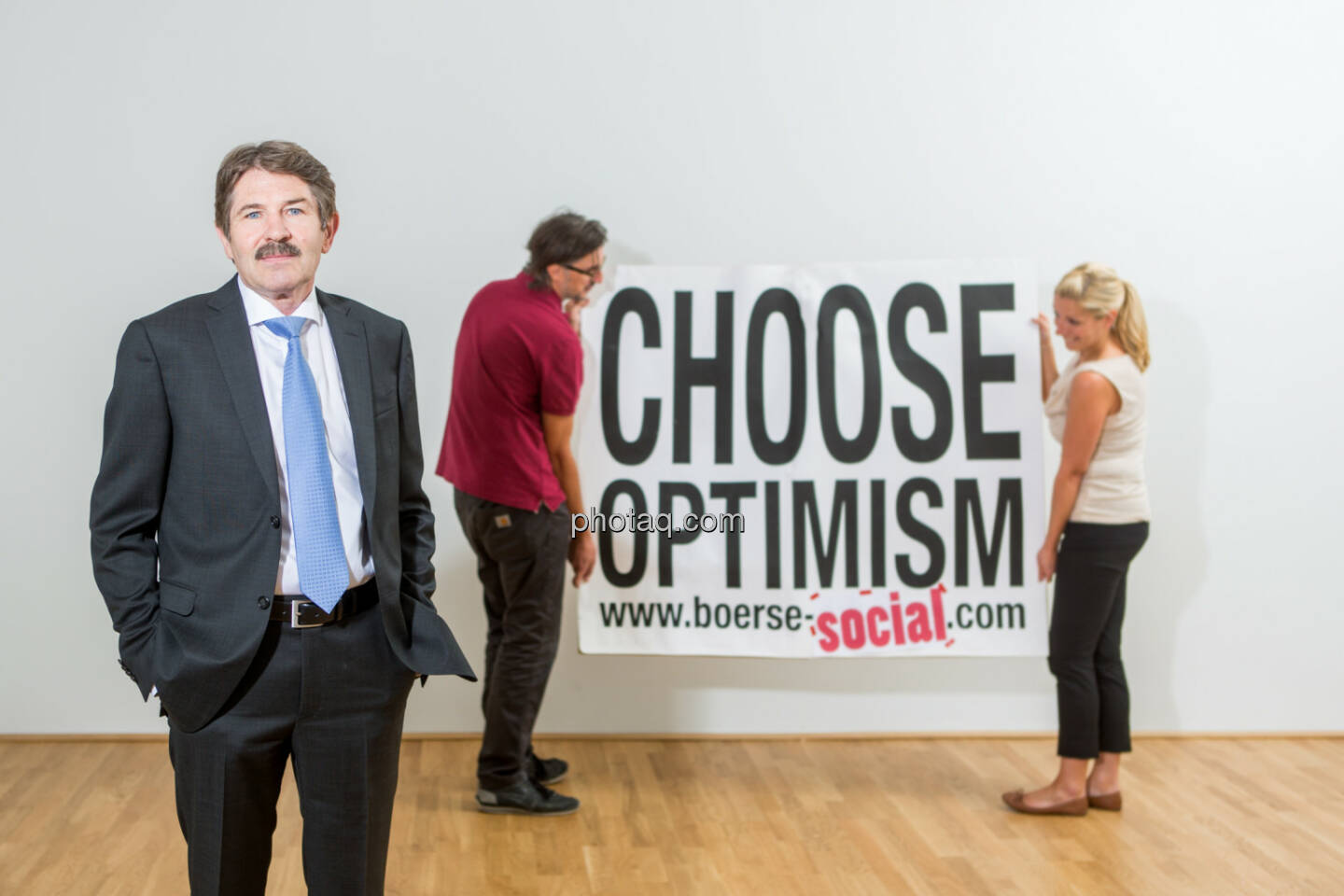 Ernst Vejdovszky (S Immo), Josef Chladek, Lisa Wagerer (S Immo), Choose Optimism