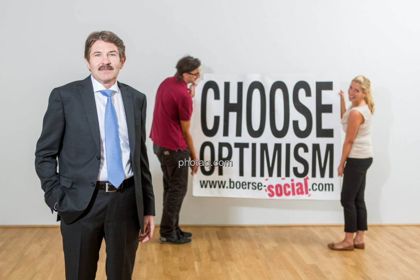 Ernst Vejdovszky (S Immo), Josef Chladek, Lisa Wagerer (S Immo), Choose Optimism