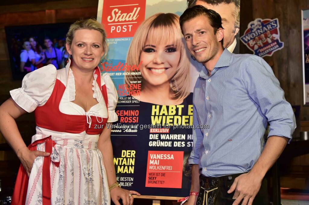 Herausgeberin Astrid Schwenner, Geschäftsführer Andreas Weimann, © leisure.at/Christian Jobst (11.09.2015) 