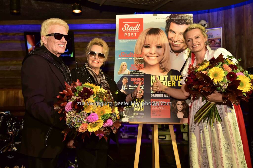 Heino, Hannelore, Herausgeberin Astrid Schwenner, © leisure.at/Christian Jobst (11.09.2015) 