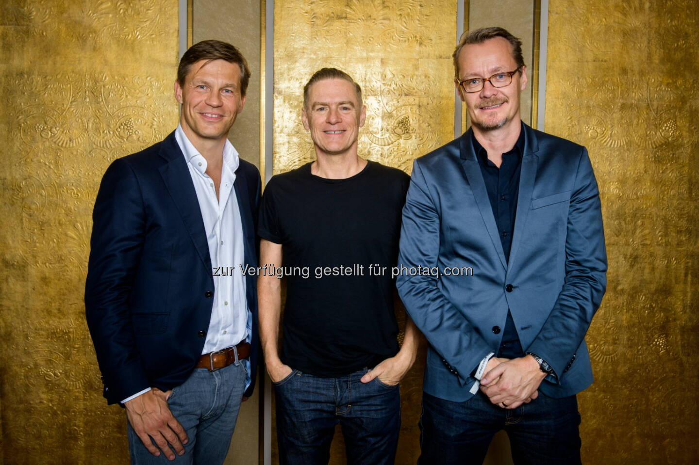 Frank Briegmann, Bryan Adams, Dirk Baur