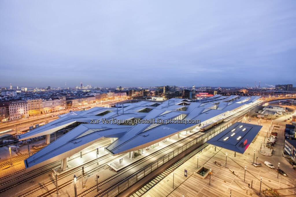 Unger Steel Group: Ausgezeichnet: Unger erhält Europäischen Stahlbaupreis für Rautendach am neuen Wiener Hauptbahnhof (C) Unger Steel Group, © Aussendung (16.09.2015) 