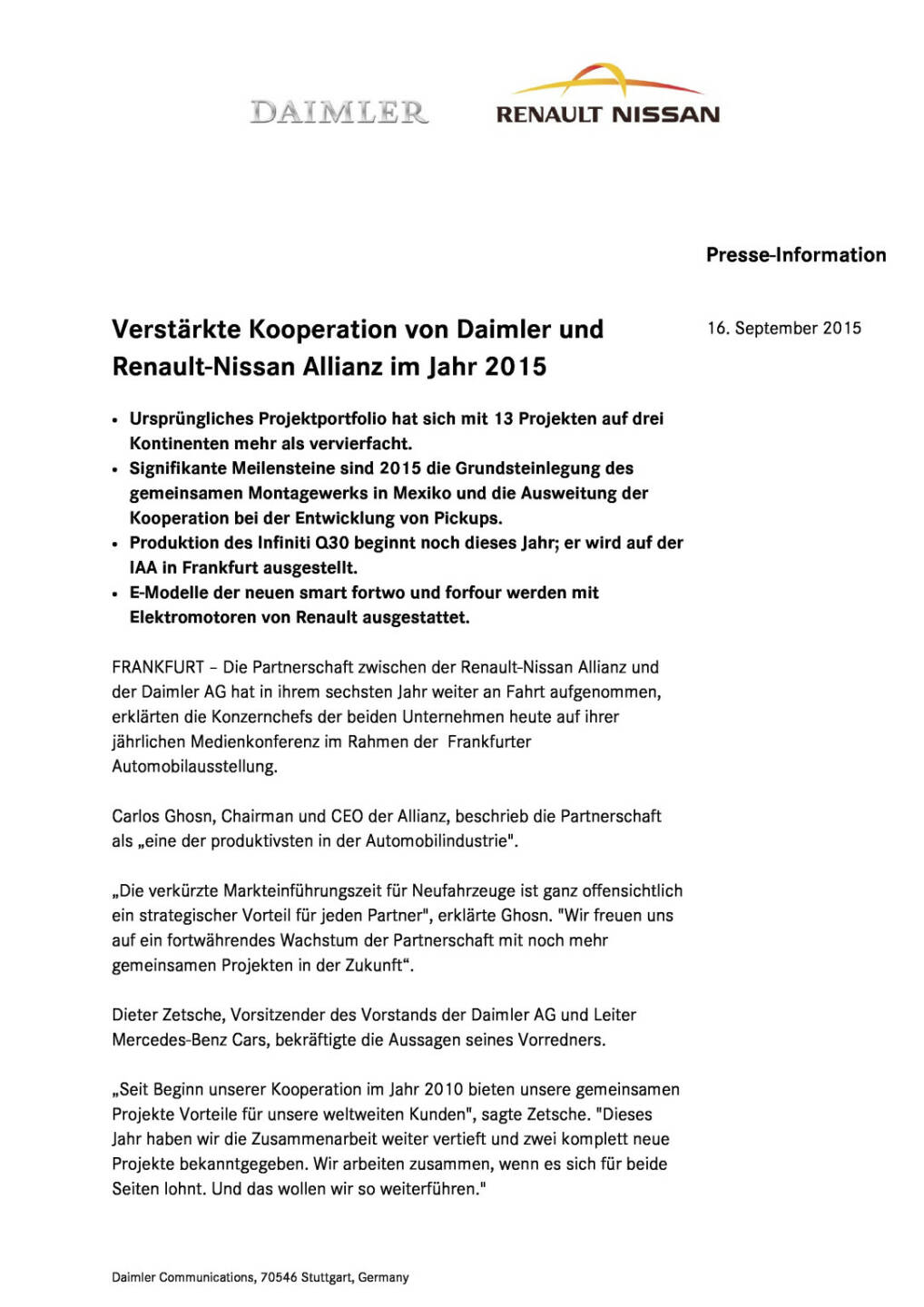 Kooperation von Daimler und Renault-Nissan Allianz im Jahr 2015, Seite 1/4, komplettes Dokument unter http://boerse-social.com/static/uploads/file_368_kooperation_von_daimler_und_renault-nissan_allianz_im_jahr_2015.pdf