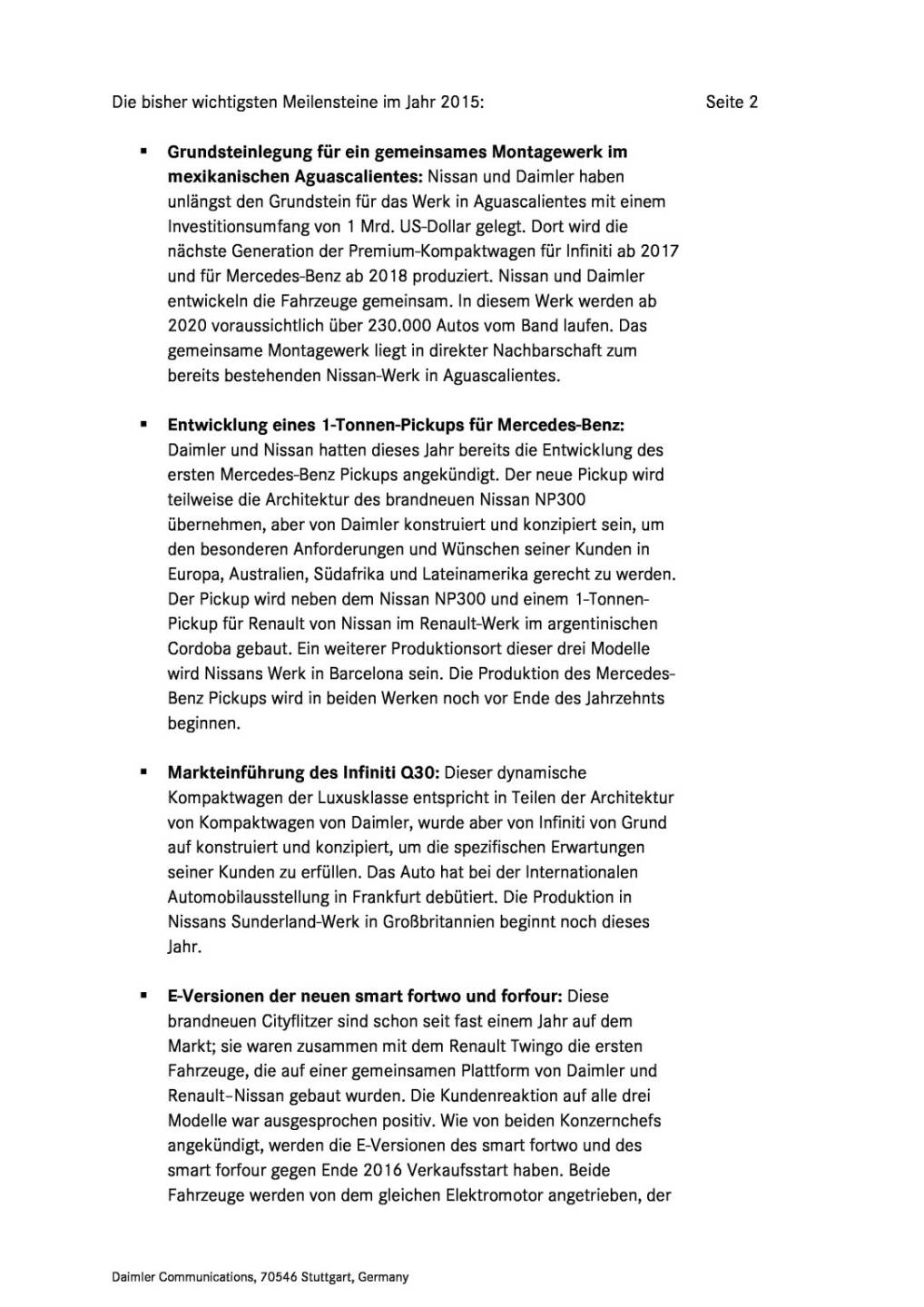 Kooperation von Daimler und Renault-Nissan Allianz im Jahr 2015, Seite 2/4, komplettes Dokument unter http://boerse-social.com/static/uploads/file_368_kooperation_von_daimler_und_renault-nissan_allianz_im_jahr_2015.pdf