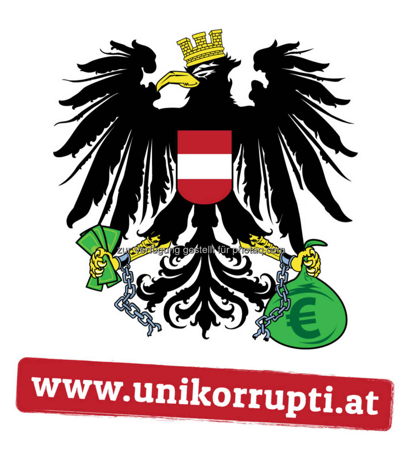 www.unikorrupti.at Logo : www.unikorrupti.at – eine neue Plattform im Kampf gegen Korruption : „Es reicht“ – der Wiener Anwalt Helmut Grubmüller gründet einen Verein, um Machenschaften und Freunderlwirtschaft in diesem Land aufzudecken : Fotocredit: www.unikorrupti.at