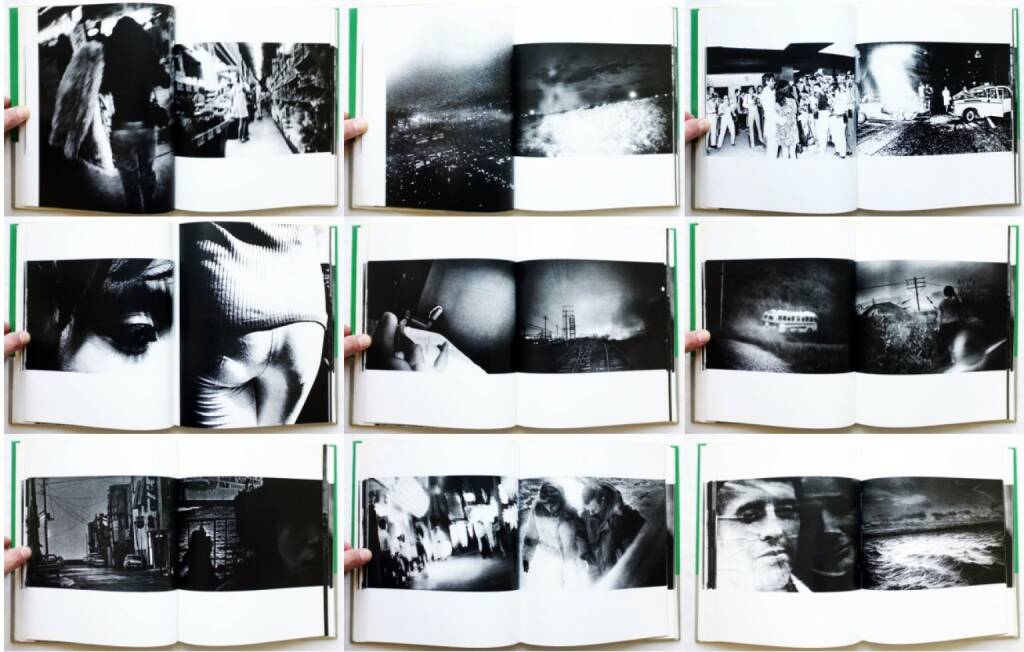 Daido Moriyama - A Hunter (森山大道 狩人 映像の現代10), Chuo-koron-sha 1972, Beispielseiten, sample spreads - http://josefchladek.com/book/daido_moriyama_-_a_hunter_森山大道_狩人_映像の現代10, © (c) josefchladek.com (22.09.2015) 