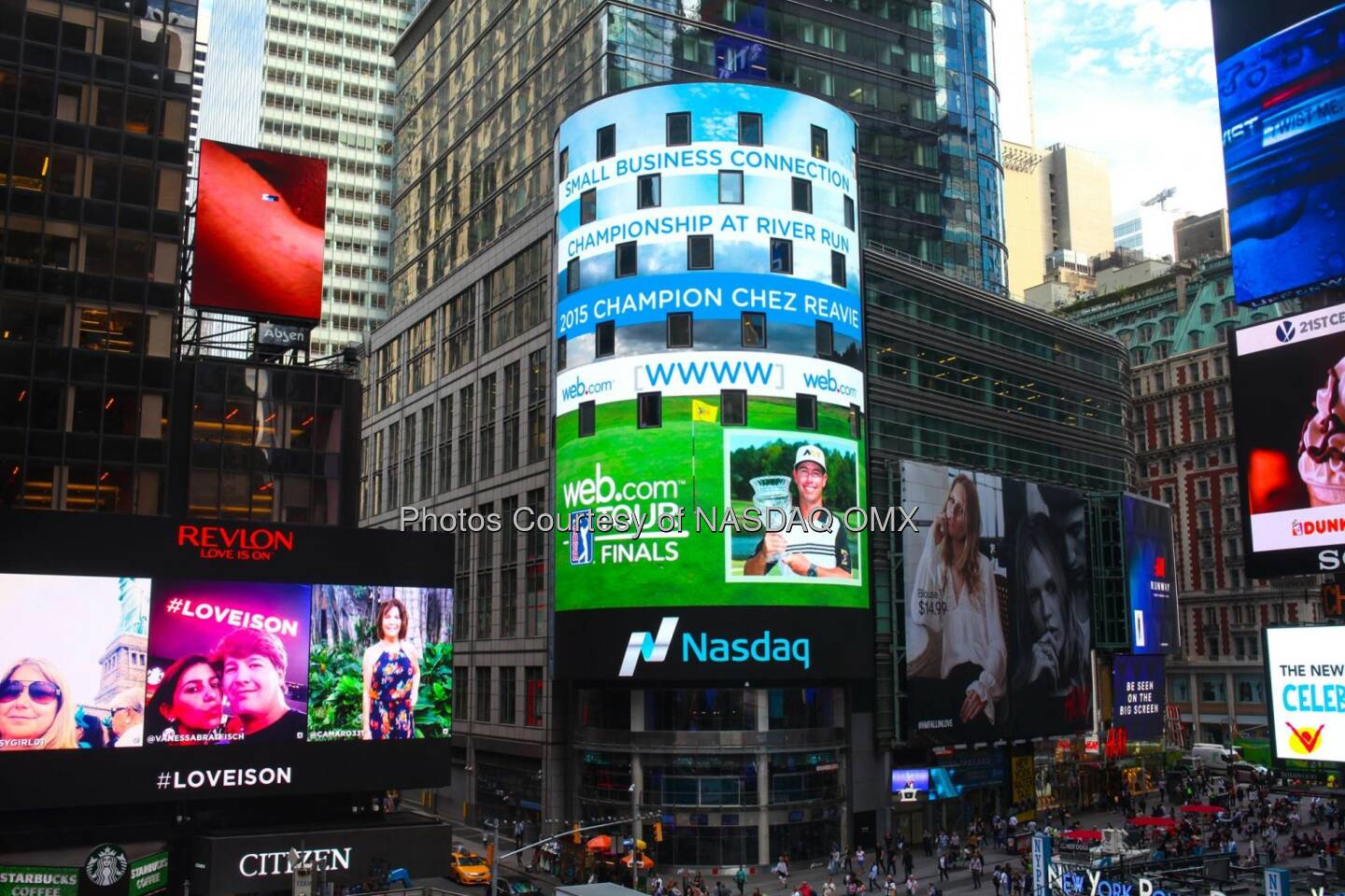 Nasdaq congratulates Chez Reavie, winner of the Web.com  Small Business Connection Championship at River Run! #WebTour  Source: http://facebook.com/NASDAQ