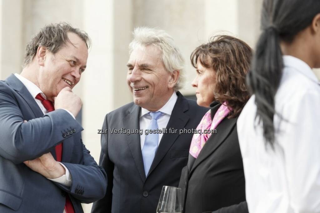 Wilhelm Belke (Stadt Köln) mit Jürgen und Angela Roters, © (c) Immofinanz (29.09.2015) 