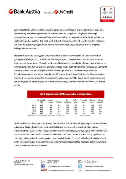 Bank Austria EinkaufsManagerIndex im September, Seite 2/3, komplettes Dokument unter http://boerse-social.com/static/uploads/file_391_bank_austria_einkaufsmanagerindex_im_september.pdf (29.09.2015) 