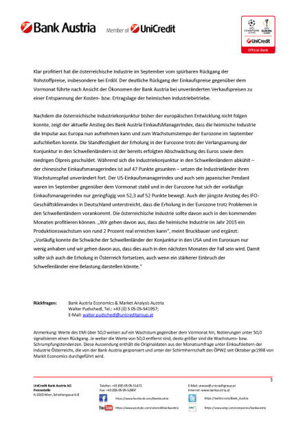 Bank Austria EinkaufsManagerIndex im September, Seite 3/3, komplettes Dokument unter http://boerse-social.com/static/uploads/file_391_bank_austria_einkaufsmanagerindex_im_september.pdf (29.09.2015) 