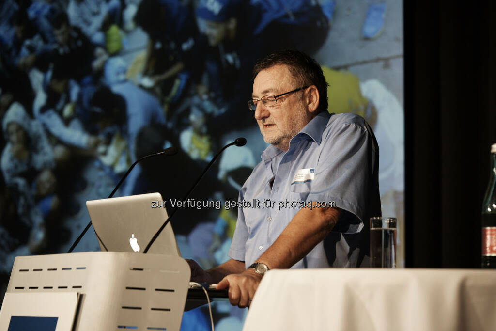 Peter Pantuček-Eisenbacher : Ilse-Arlt-Symposium 2015 - Fachhochschule St. Pölten : Inklusion als Ziel - Konsequenzen für die Organisation Sozialer Arbeit für Flüchtlinge und Behinderte : Fotocredit: FH St. Pölten/Ingerle, © Aussender (29.09.2015) 