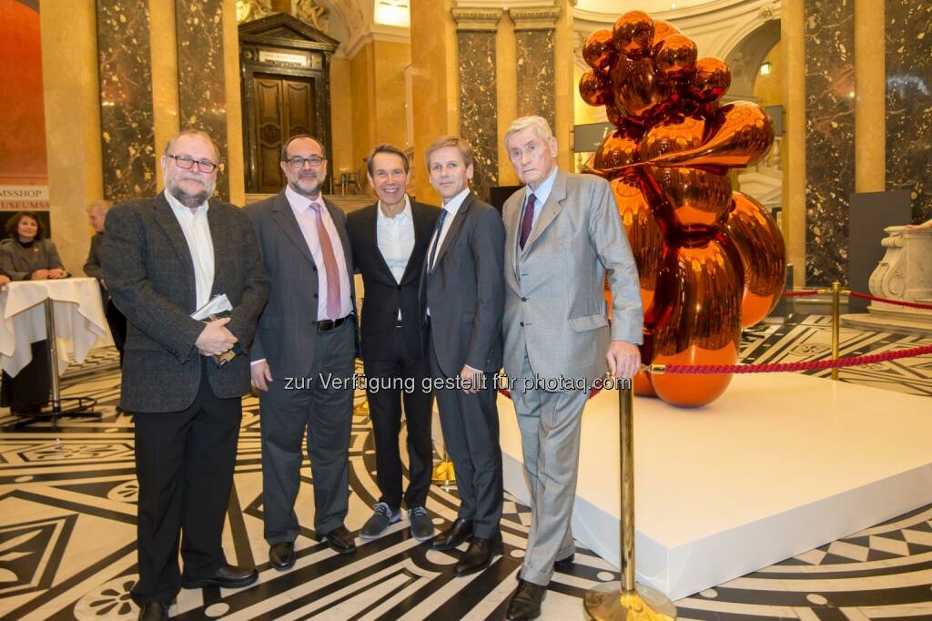 Anton Kern, Christian Köberl, Kunz, Josef Ostermayer, Hannes Androsch : Eröffnung der Prähistorischen Schausäle: Archäologische Funde im Naturhistorischen Museum Wien :Fotocredit: NHM Wien/APA-Fotoservice/Hörmandinger, © Aussender (30.09.2015) 