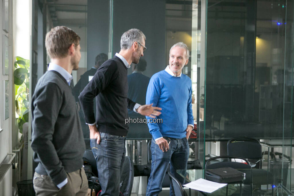 Peter Kerschhofer (Sclable), Martin Sirlinger (Sclable), Christian Drastil, © Martina Draper/photaq (03.10.2015) 