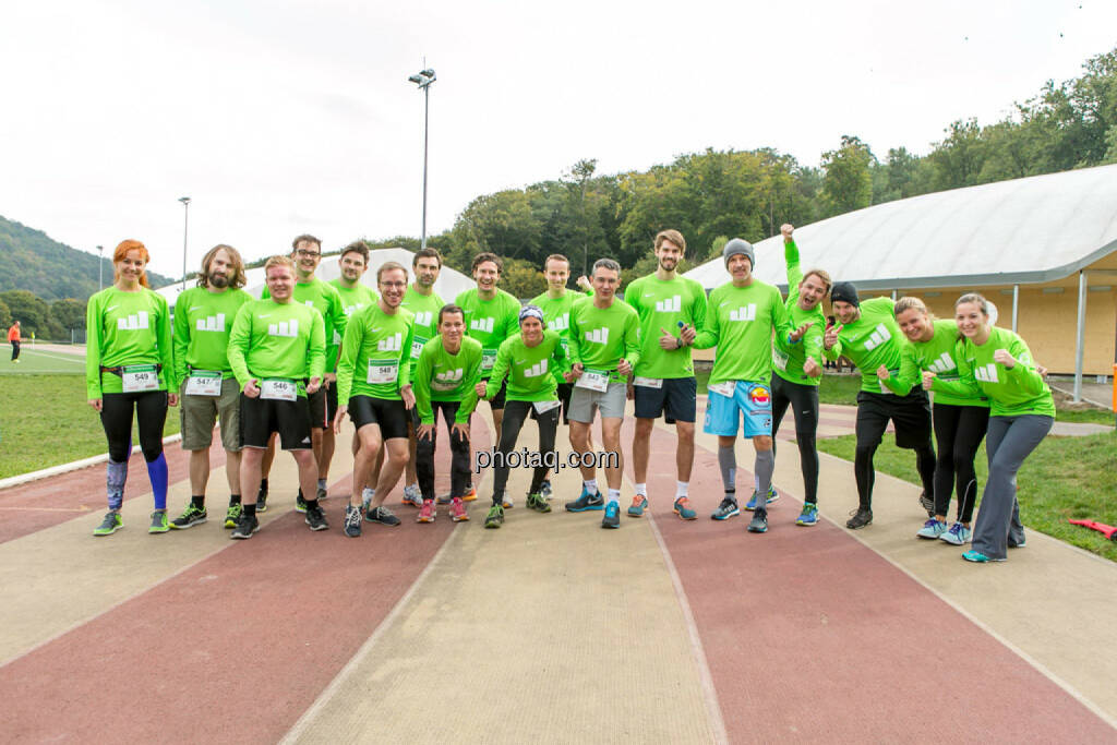 Team wikifolio Runplugged Runners, © Martina Draper/photaq (04.10.2015) 