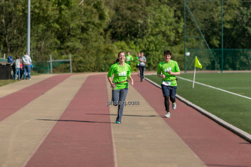 Team wikifolio Runplugged Runners, © Martina Draper/photaq (04.10.2015) 