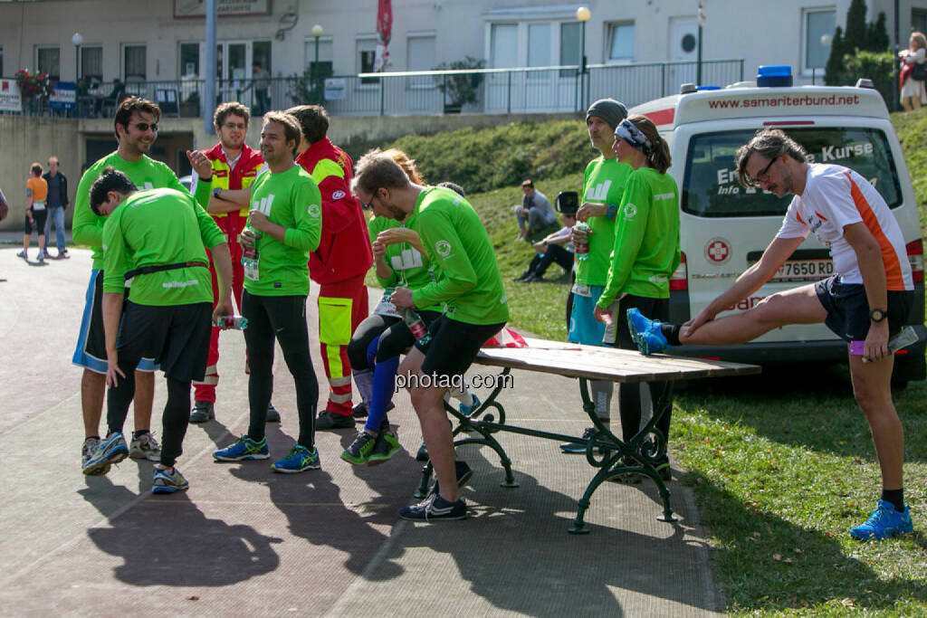 Team wikifolio Runplugged Runners, © Martina Draper/photaq (04.10.2015) 