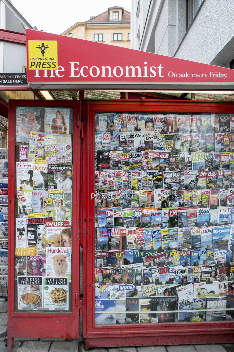 Medien, Kiosk, Zeitungen