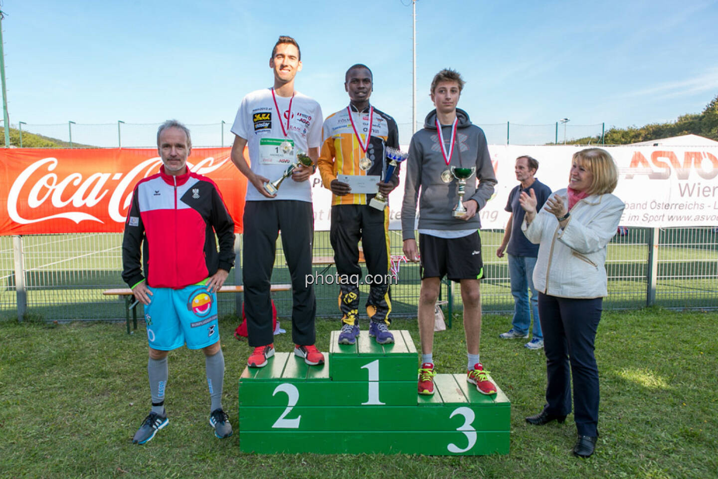 Christian Drastil mit Sieger Herren 67. Internationaler Höhenstraßenlauf Classic