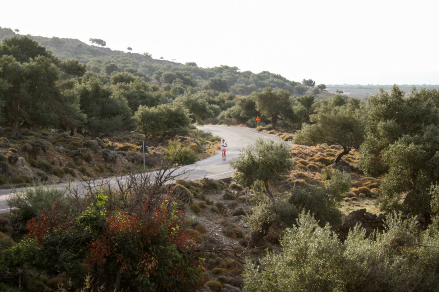 laufen, Kreta, Griechenland