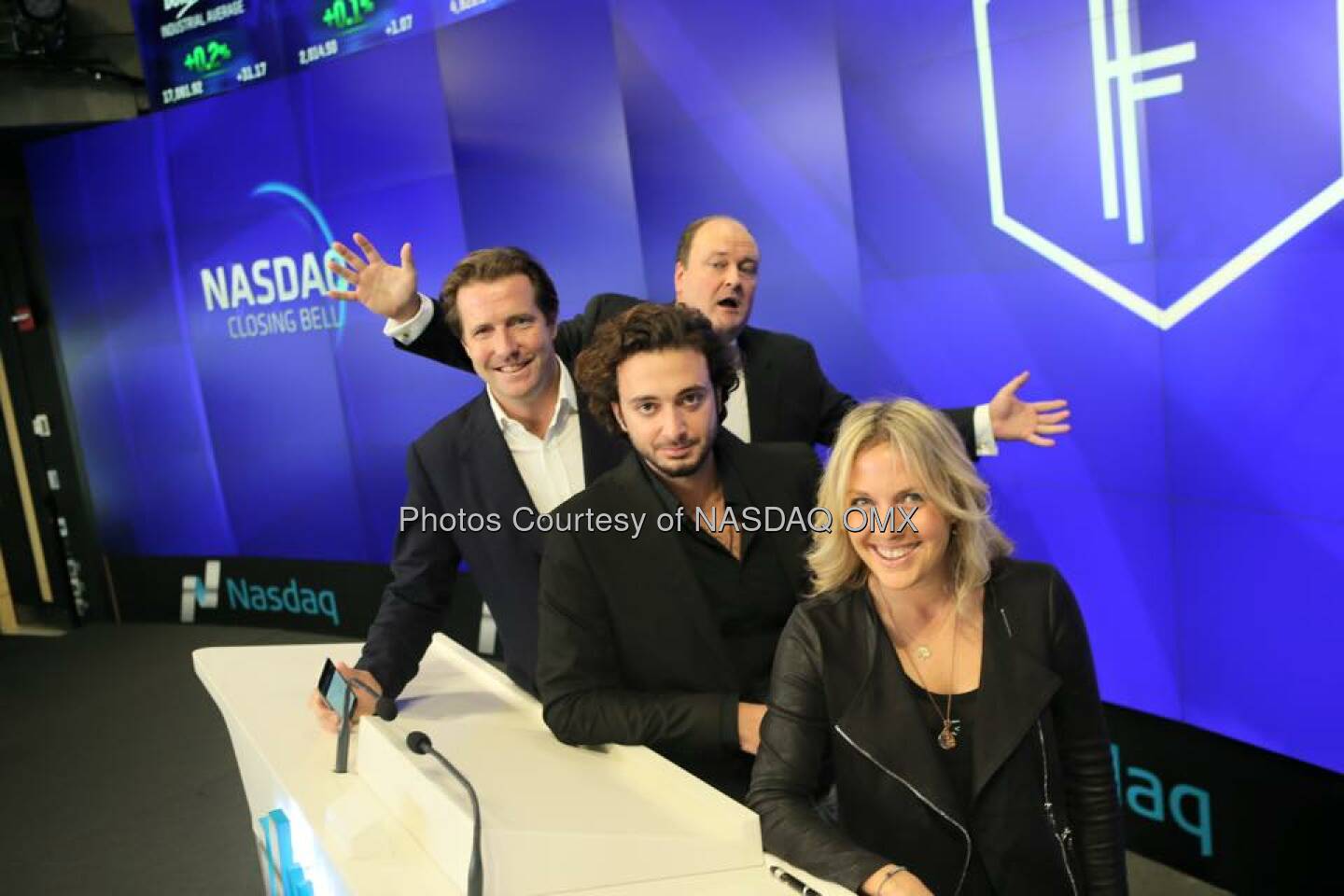 Great photos from the Founders Forum Closing Bell Ceremony!  Source: http://facebook.com/NASDAQ