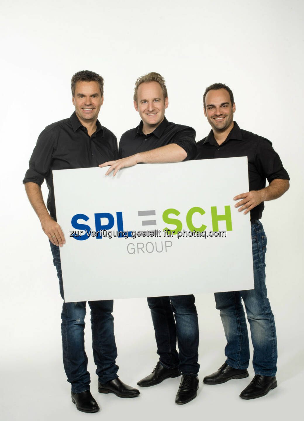 Didi Tunkel (Splashline GF und Neo-Splesch Group Inhaber), Thomas Kenyeri (Kesch GF und Neo-Splesch Group Inhaber), Lukas Schütz (Kesch GF und Neo-Splesch Group Inhaber) : Splashline & Kesch Unternehmen in neuer Holding gebündelt: Splesch Group startet durch : Fotocredit: Splesch Group / Wilke