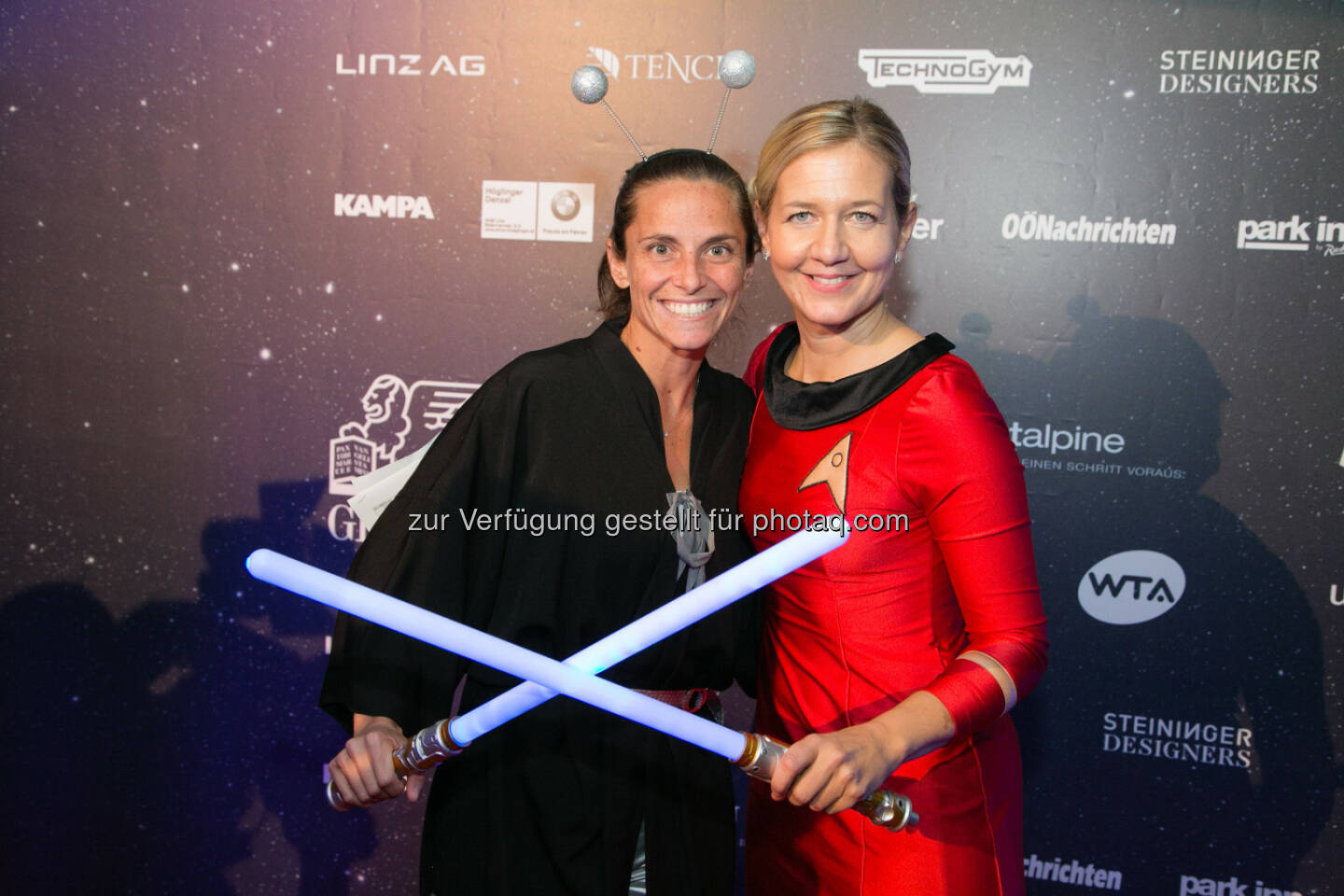 Roberta Vinci vs. Sandra Reichel - Star Wars Duell Generali Ladies  © Roland Pelzl/Cityfoto