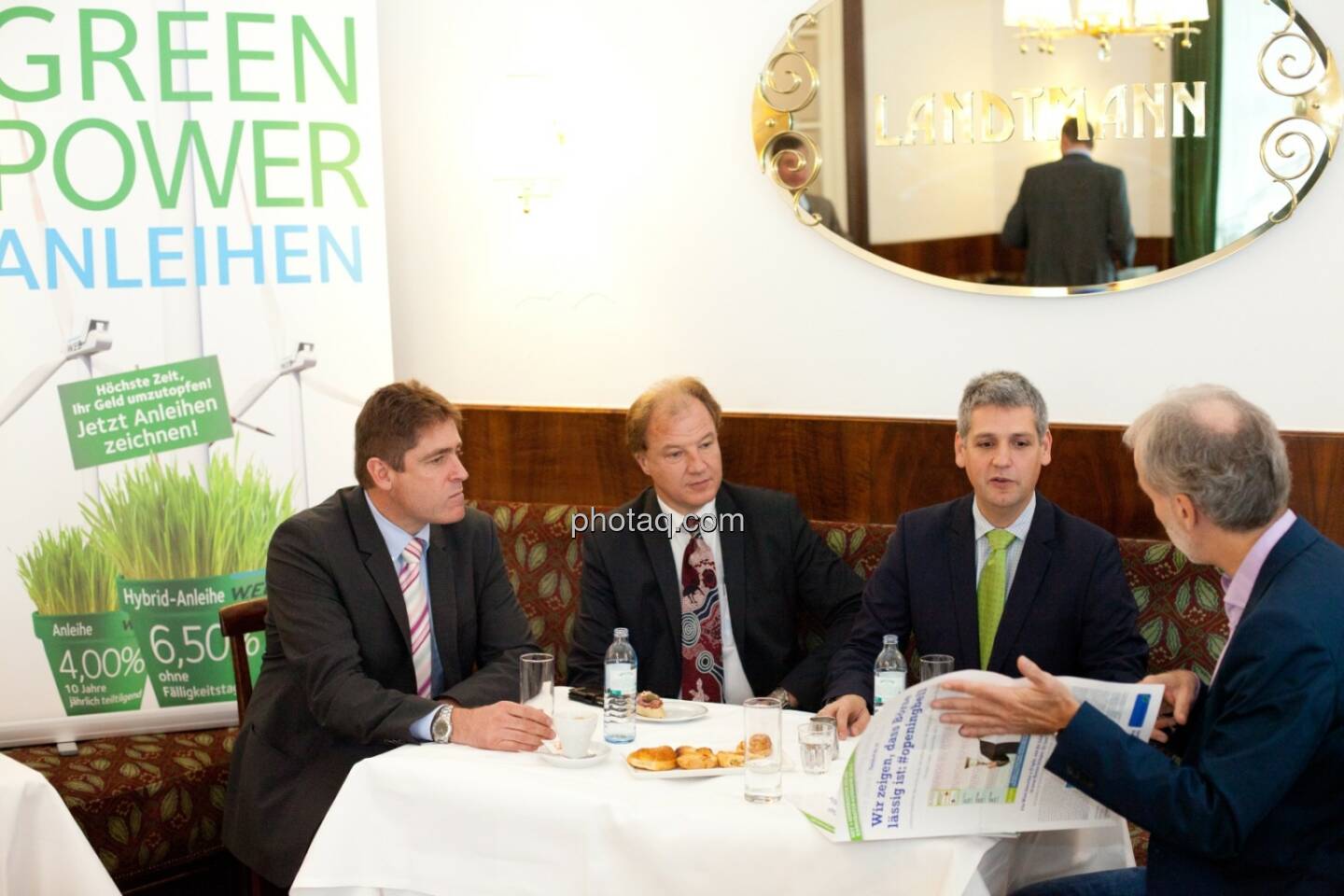 Andreas Dangl, Michael Trcka und Frank Dumeier, WEB Windenergie AG
