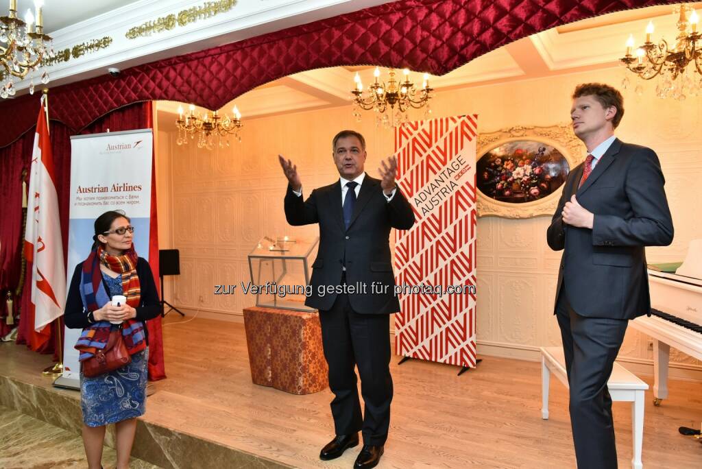 Walter Ruck (Präsident der Wirtschaftskammer Wien) : Wiener Wirtschaft intensiviert Beziehungen nach Kasachstan und Aserbaidschan : Erfolgreiche Wirtschaftsmission der WK Wien mit Unternehmern in Zentralasien – Treffen mit hochrangigen Politikern und Wirtschaftsvertretern in Baku, Astana und Almaty : Fotocredit: APA/ Goncharenko, © Aussendung (28.10.2015) 