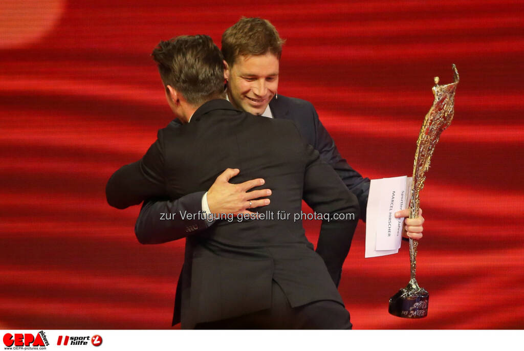 Marcel Hirscher, Benjamin Raich : Photo: GEPA pictures/ Christian Walgram (30.10.2015) 