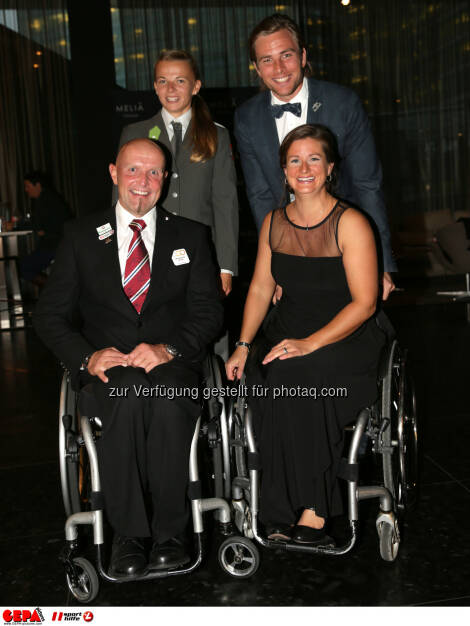 Walter Ablinger, Tanja Frank, Benjamin Karl, Sabine Weber-Treiber :  Photo: GEPA pictures/ Walter Luger (30.10.2015) 