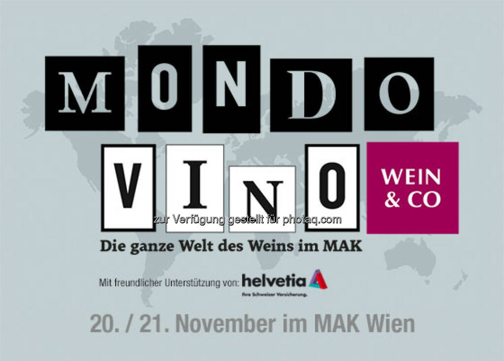 MondoVino 2015 - Die ganze Welt des Weins im MAK : Moderner, größer und erstmals mit Natural Wine Schwerpunkt : Fotocredit: Wein & CO, © Aussender (04.11.2015) 