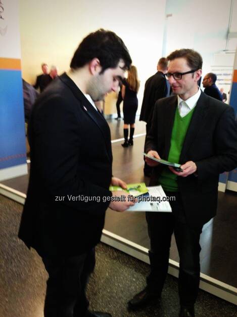 wikifolio auf der Deutschen Anlegermesse Frankfurt - Andreas Kern, © wikifolio (26.03.2013) 