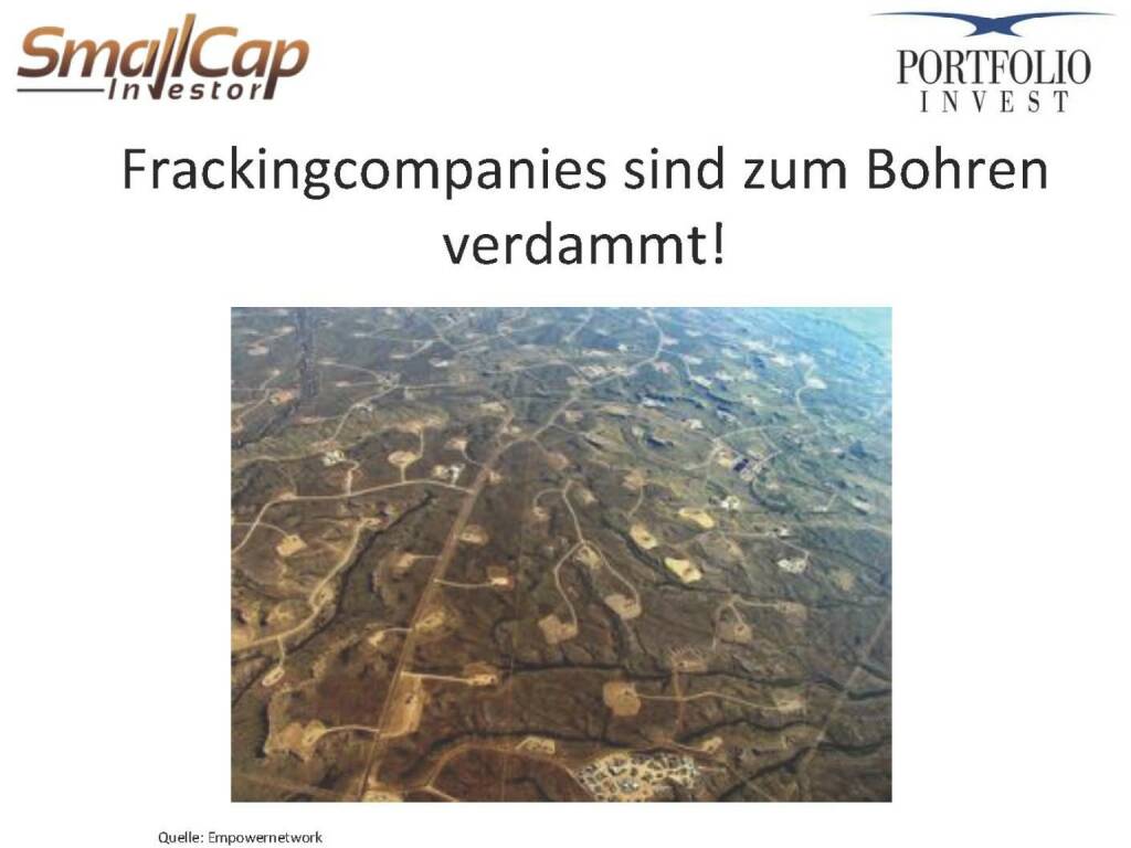 Frackingcompanies sind zum Bohren verdammt! (12.11.2015) 