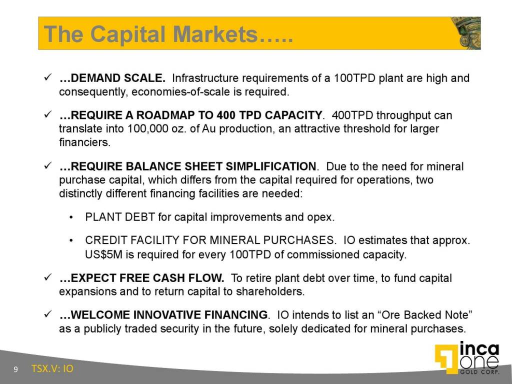 The Capital Markets..... (12.11.2015) 