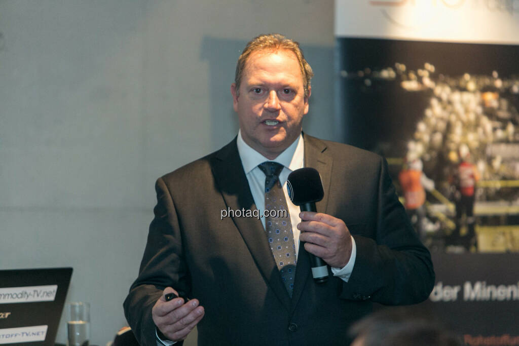 Bill Howald, President, CEO & Director, Co-founder Rye Patch Gold, © Martina Draper/photaq (12.11.2015) 