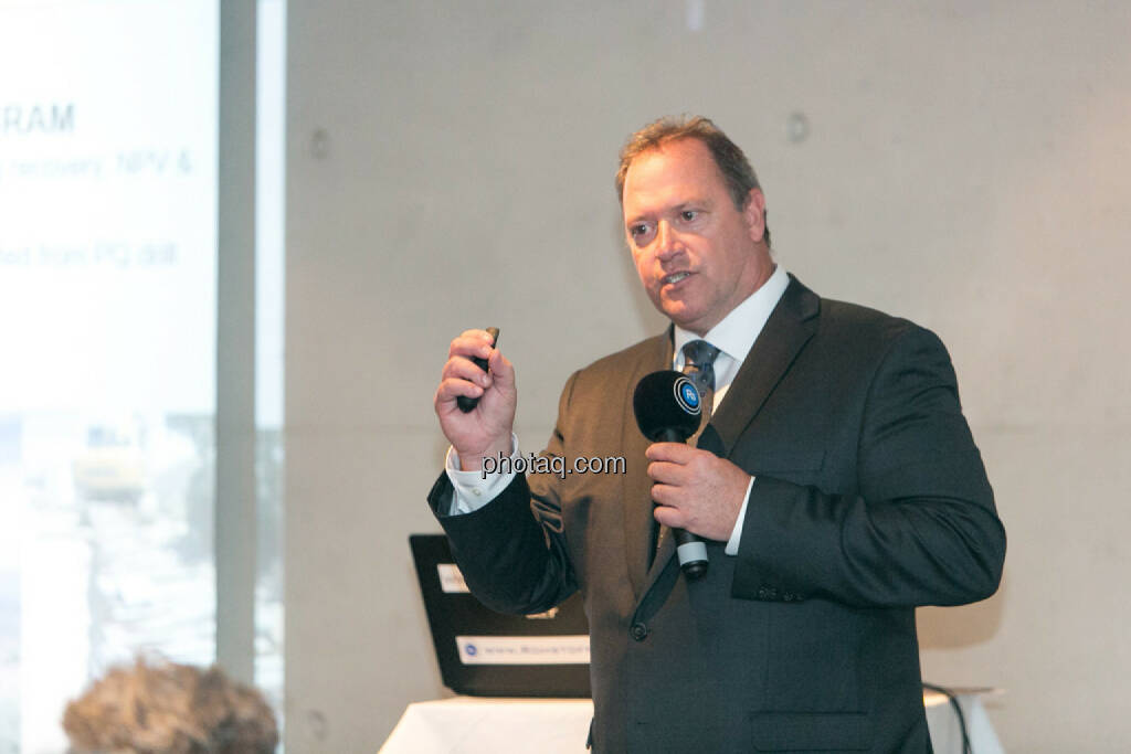 Bill Howald, President, CEO & Director, Co-founder Rye Patch Gold, © Martina Draper/photaq (12.11.2015) 