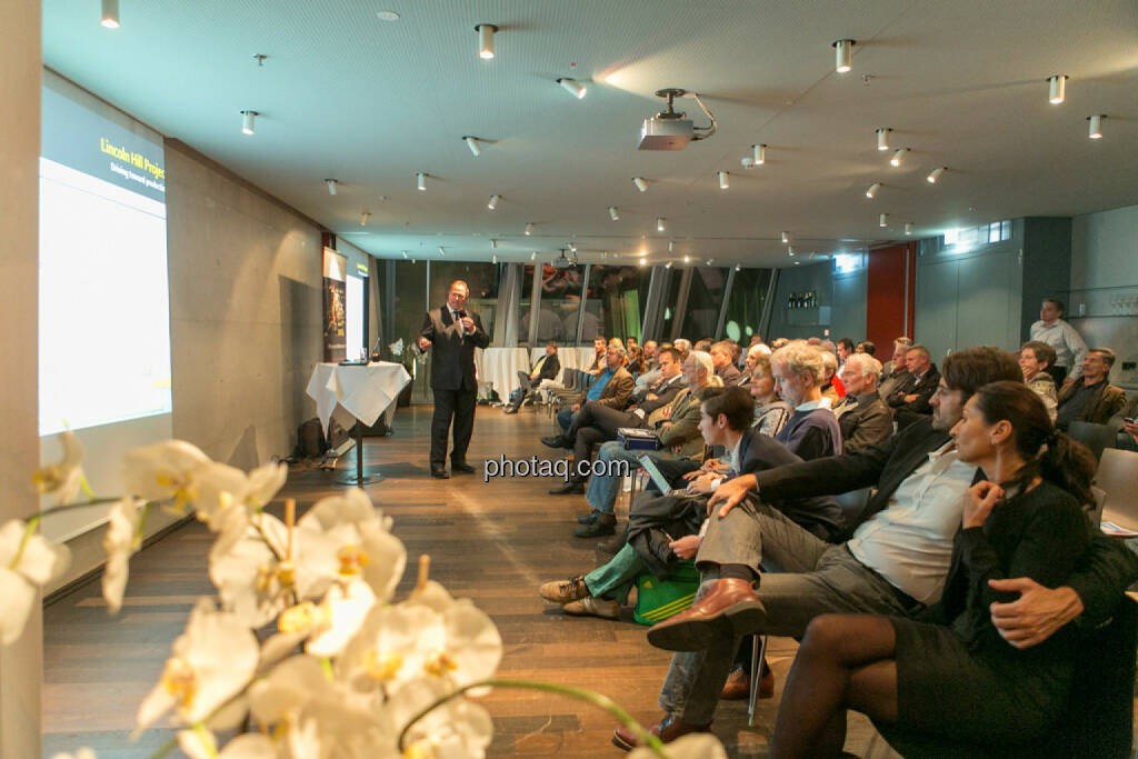 Bill Howald, President, CEO & Director, Co-founder Rye Patch Gold, 2nd Vienna Gold & Silver Night , © Martina Draper/photaq (12.11.2015) 