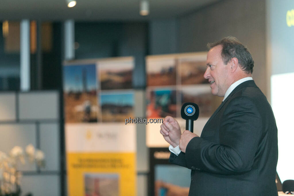 Bill Howald, President, CEO & Director, Co-founder Rye Patch Gold, © Martina Draper/photaq (12.11.2015) 