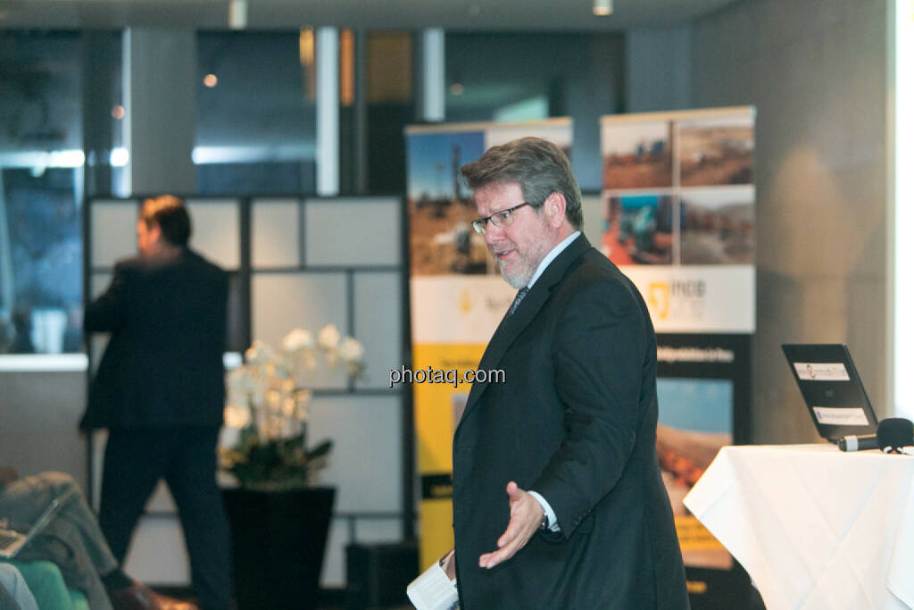 George Moen, Senior VP Finance, Inca One, © Martina Draper/photaq (12.11.2015) 