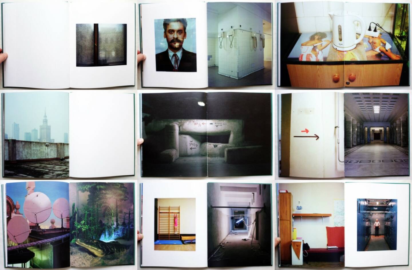 Jacek Fota - PKiN, Fundacja Centrum Architektury 2015, Beispielseiten, sample spreads - http://josefchladek.com/book/jacek_fota_-_pkin