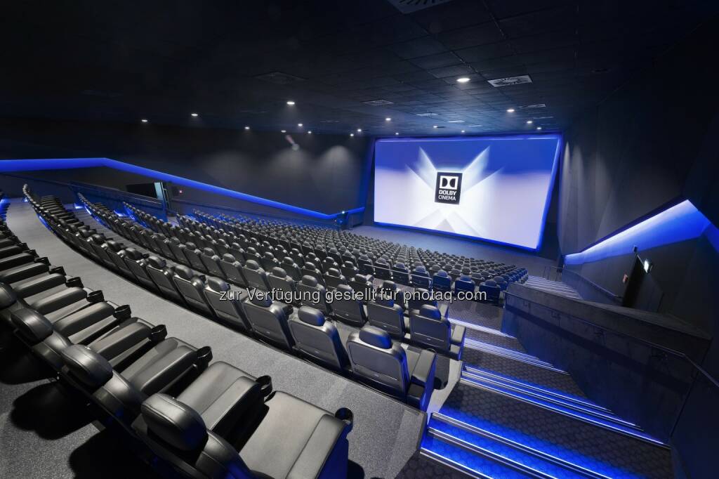 Dolby Cinema Saal im Cineplexx Linz : Modernstes Kino Österreichs: Cineplexx Linz setzt neue Maßstäbe : Cineplexx investierte vier Millionen Euro in Linz und eröffnet exklusiv den ersten Dolby Cinema Saal mit Dolby Vision-Laserprojektion im gesamten deutschsprachigen Raum : Fotocredit: Cineplexx/Koehler, © Aussendung (17.11.2015) 
