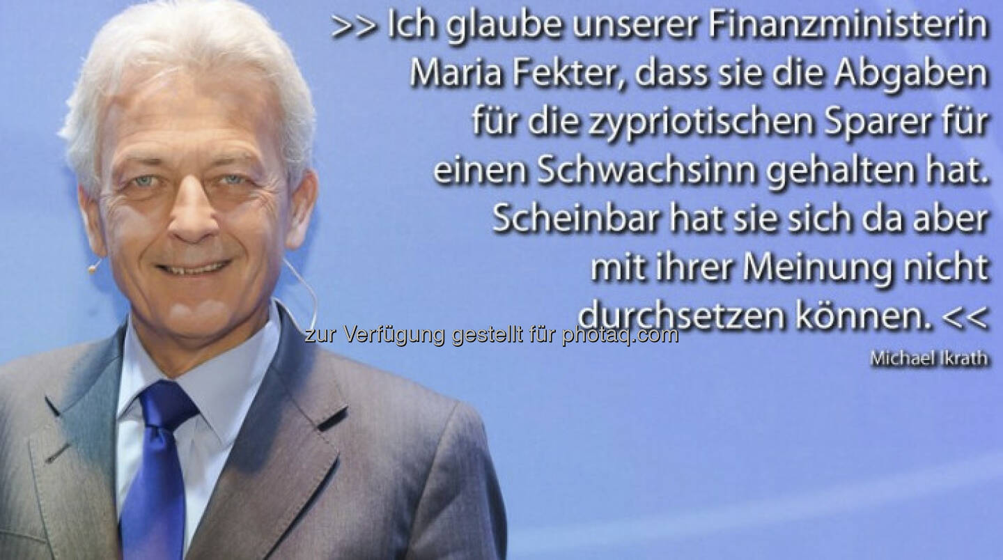 Michael Ikrath mit Sager zu Zypern für http://www.puls4.com/austrianews/Pro-und-Contra-Zitate-vom-25-03-2013/artikel/11738 (c) Puls 4